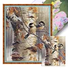 Bird - 18CT Stamped Cross Stitch - 40*50cm