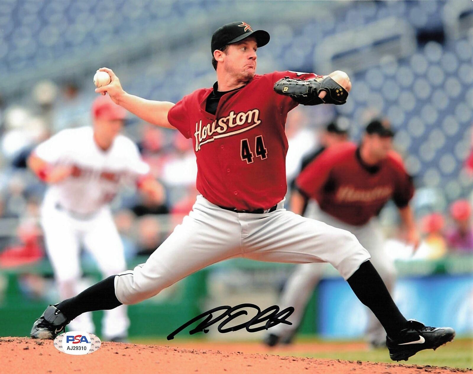 Roy Oswalt signed 8x10 Photo Poster painting PSA/DNA Houston Astros Autographed