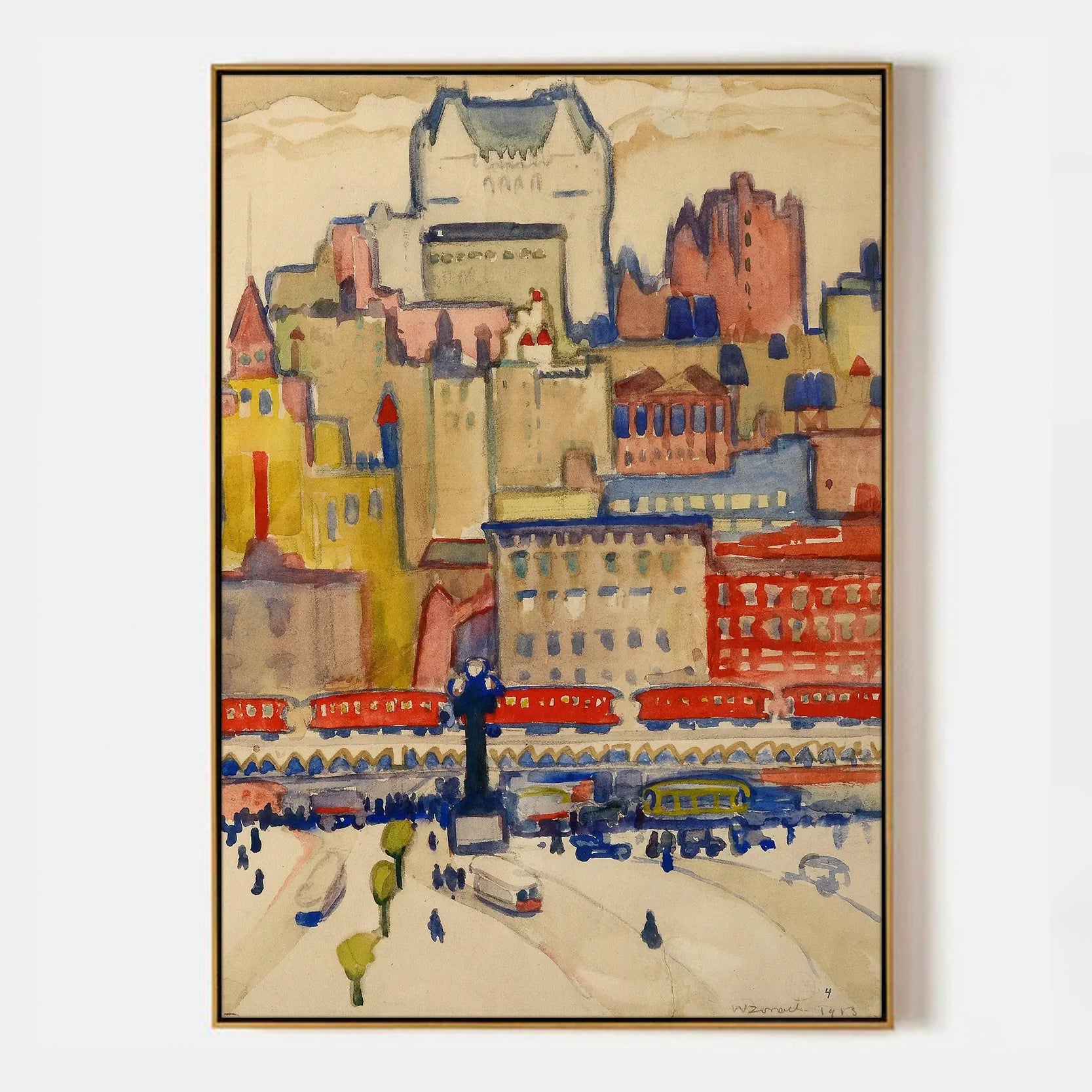 Arabelart Retro Rhythms: A Watercolor Journey