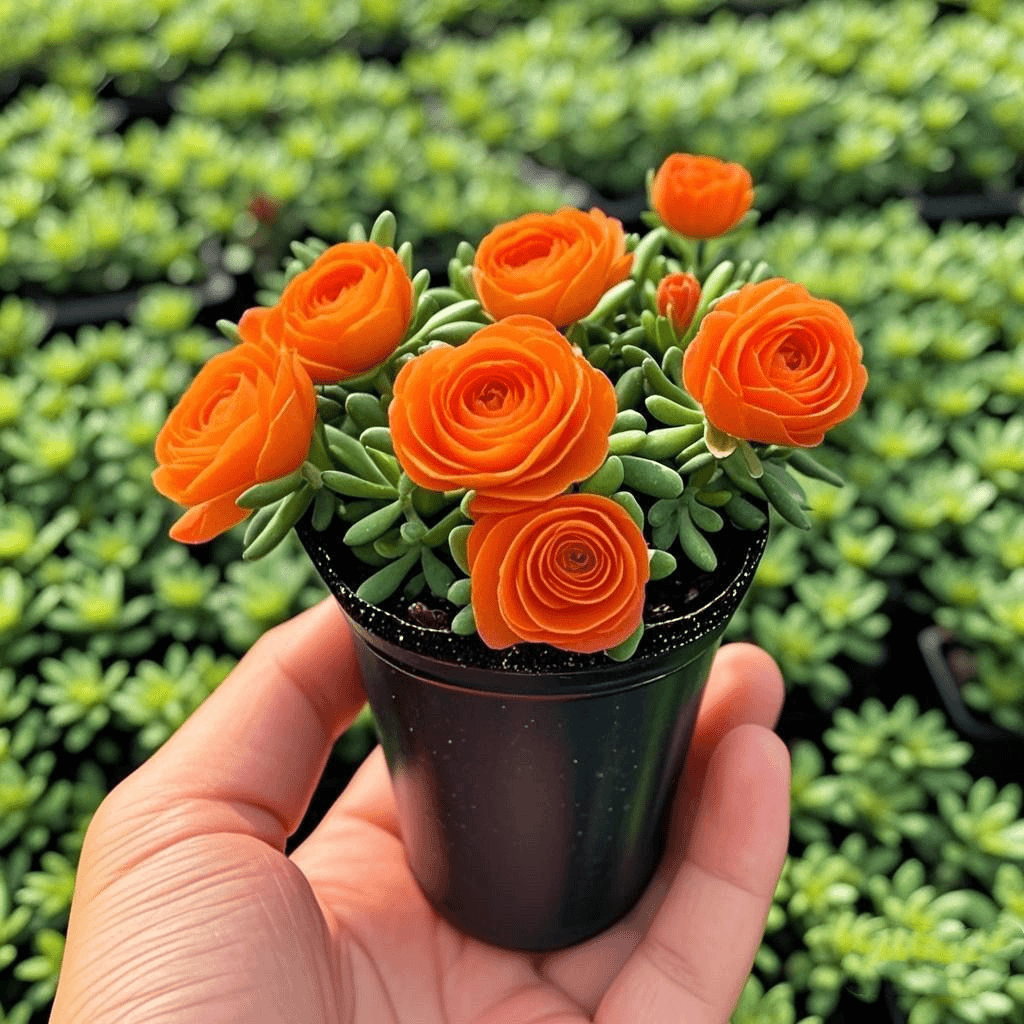 🌹🎉Double-flowered Rose Orchid Bulbs-Cold-resistant and fragrant