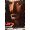 Frank Zappa - Panneaux en &eacute;tain m&eacute;tallique(20*30cm/30*40cm) - Musique