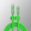 RGB Neon Liquid Silicone 240W Fast Charging Cable