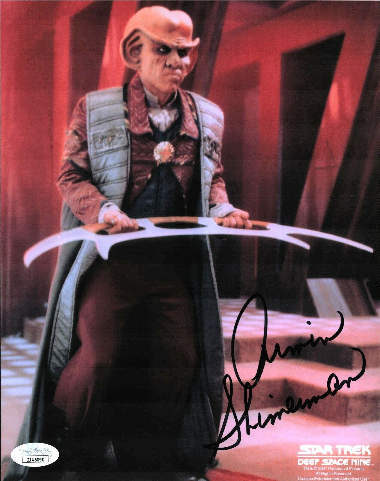 Armin Shimerman Star Trek Signed Autographed 8x10 Photo Poster painting JSA Certified COA