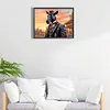 Handsome Cowboy Animal-Full Round Diamond Painting 30*40CM