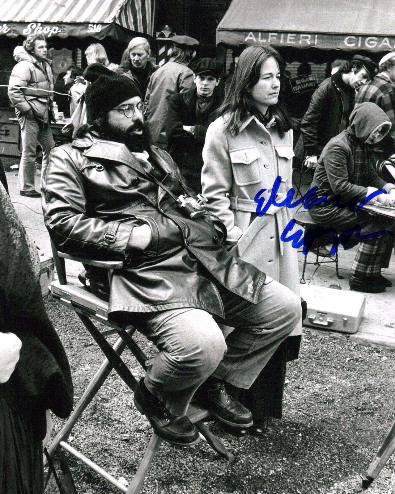 GFA The Godfather Set * ELEANOR COPPOLA * Signed Autograph 8x10 Photo Poster painting PROOF COA