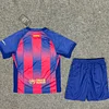 2025/2026 Barcelona Home 01 Football Jersey 1:1 Thai Quality Kids Size