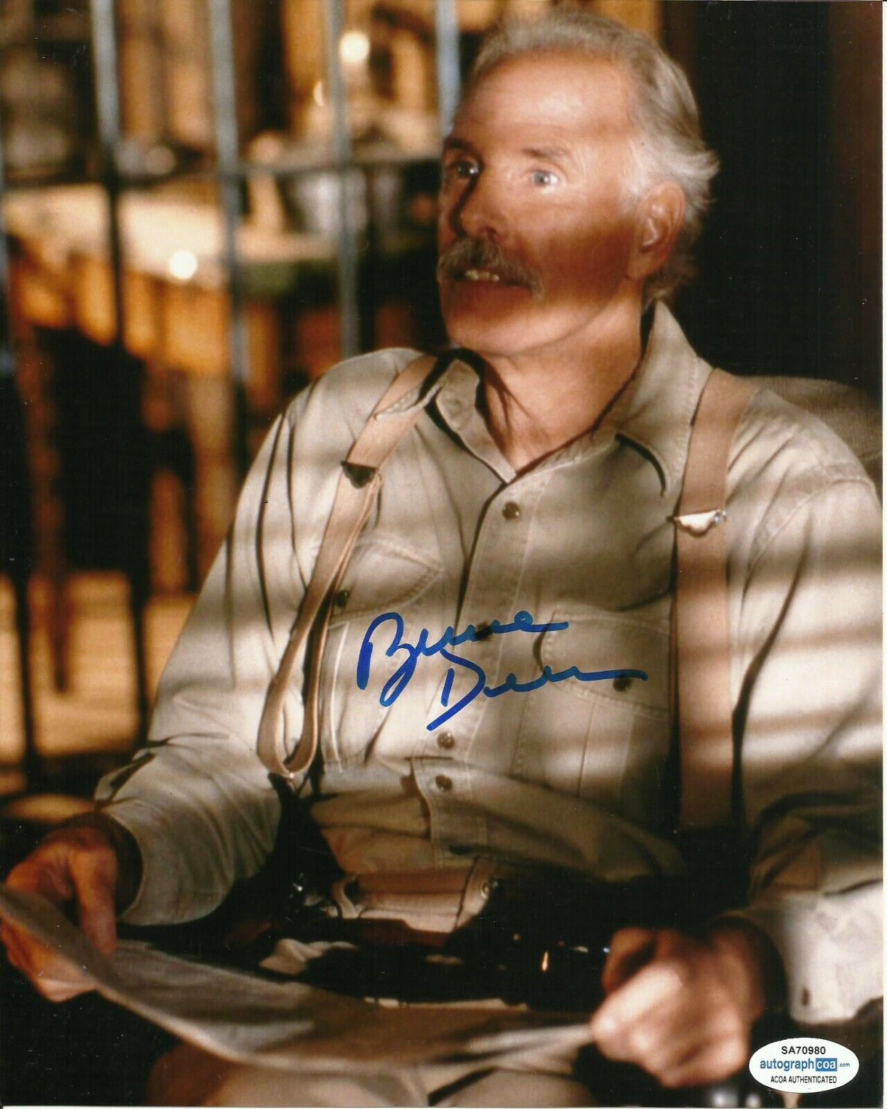 BRUCE DERN SIGNED LAST MAN STANDING Photo Poster painting UACC REG 242 ALSO ACOA CERTIFIED