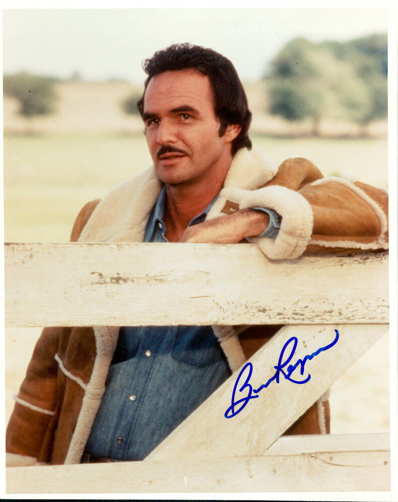 Burt Reynolds signed authentic 8x10 Photo Poster painting COA