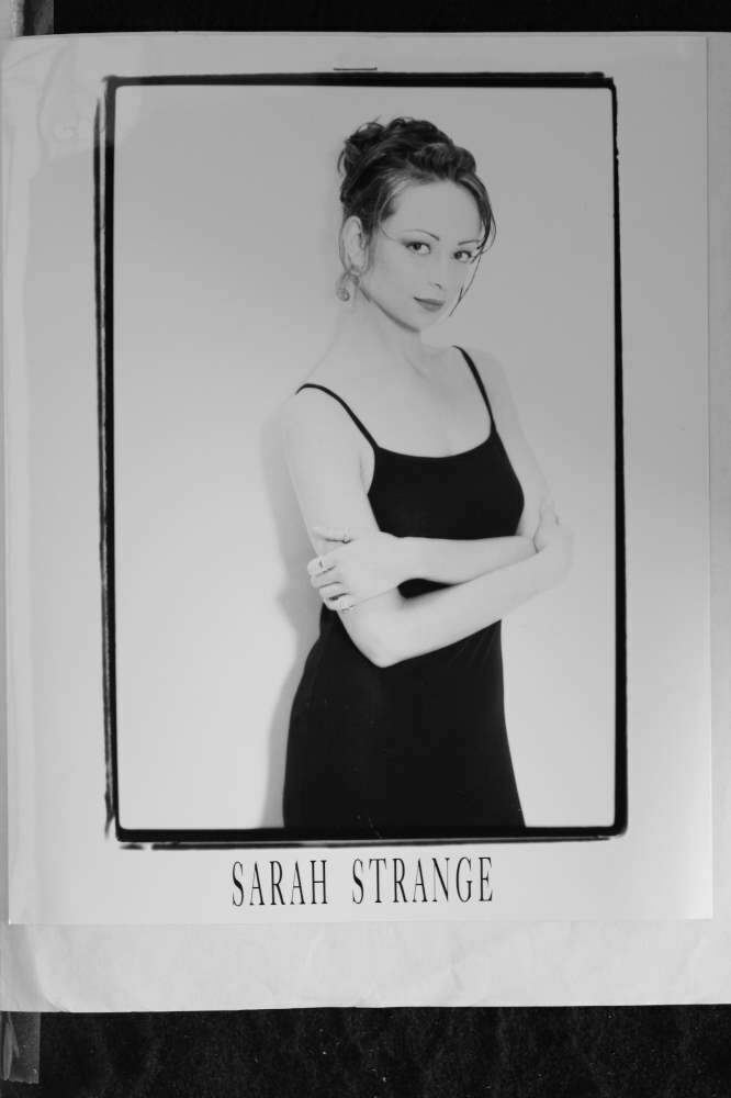 Sarah Strange - 8x10 Headshot Photo Poster painting with Resume - Second Date