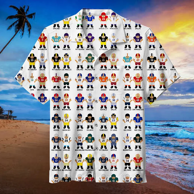 Complete Super Bowl Uniform History | Hawaiian Shirt
