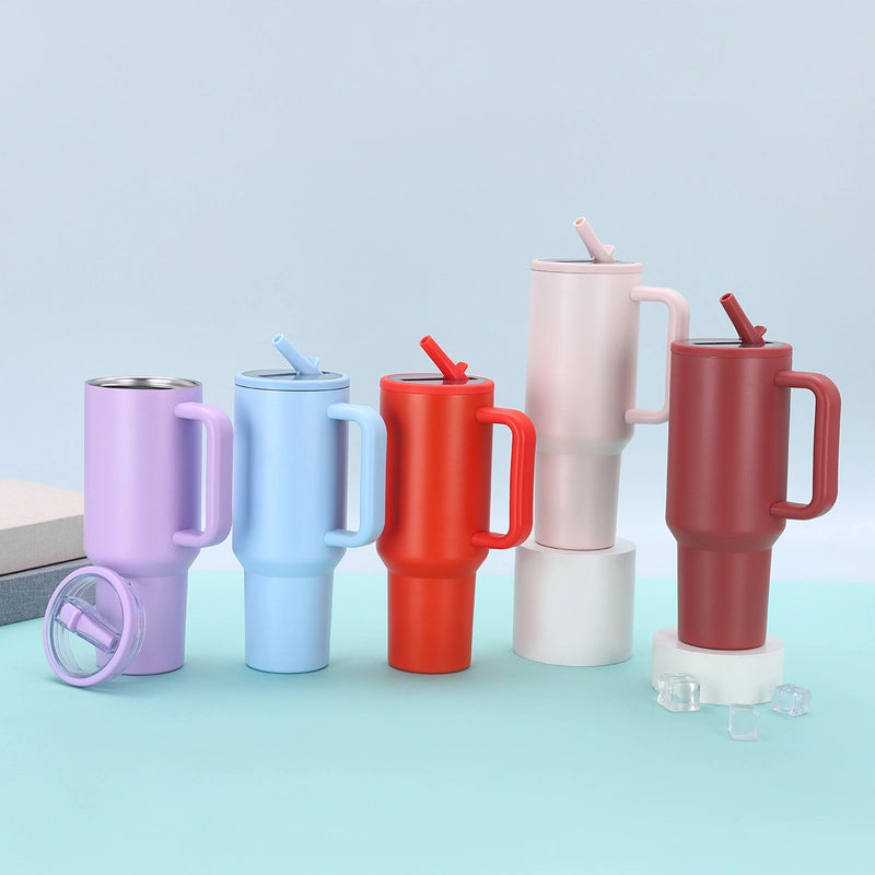 Casual Solid Color 201 Stainless Steel 304 Stainless Steel Thermos Cup 1 Piece