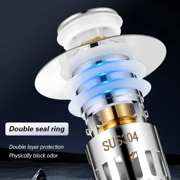 💥Universal Stainless Steel Drain Strainer
