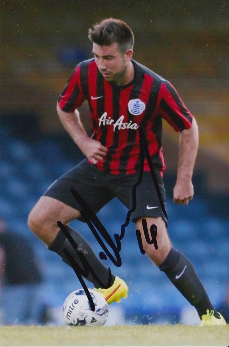 QUEENS PARK RANGERS HAND SIGNED MICHAEL DOUGHTY 6X4 Photo Poster painting QPR 1.