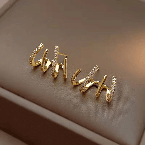 SHINY CRYSTAL EARRINGS