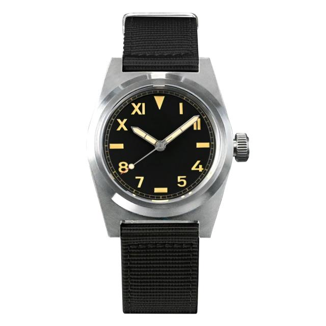 San Martin 38mm Vintage Military Enthusiasts  Pilot Watch SN031-G San Martin Watch San Martin Watch
