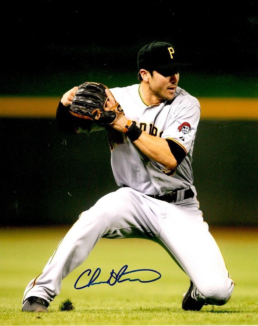 Signed 8x10 CHASE d'ARNAUD PITTSBURGH PIRATES Photo Poster painting- COA