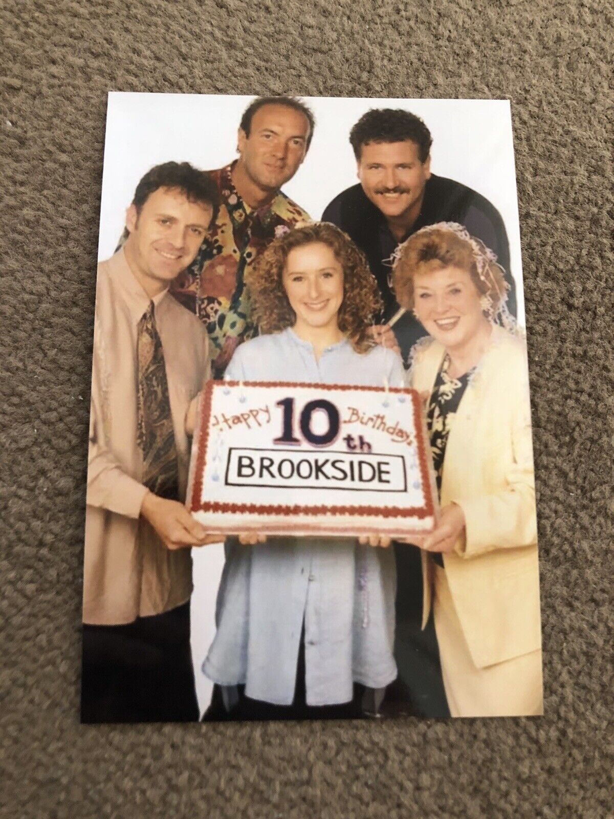 BROOKSIDE- 10TH ANNIVERSARY- UNSIGNED Photo Poster painting- 6x4”