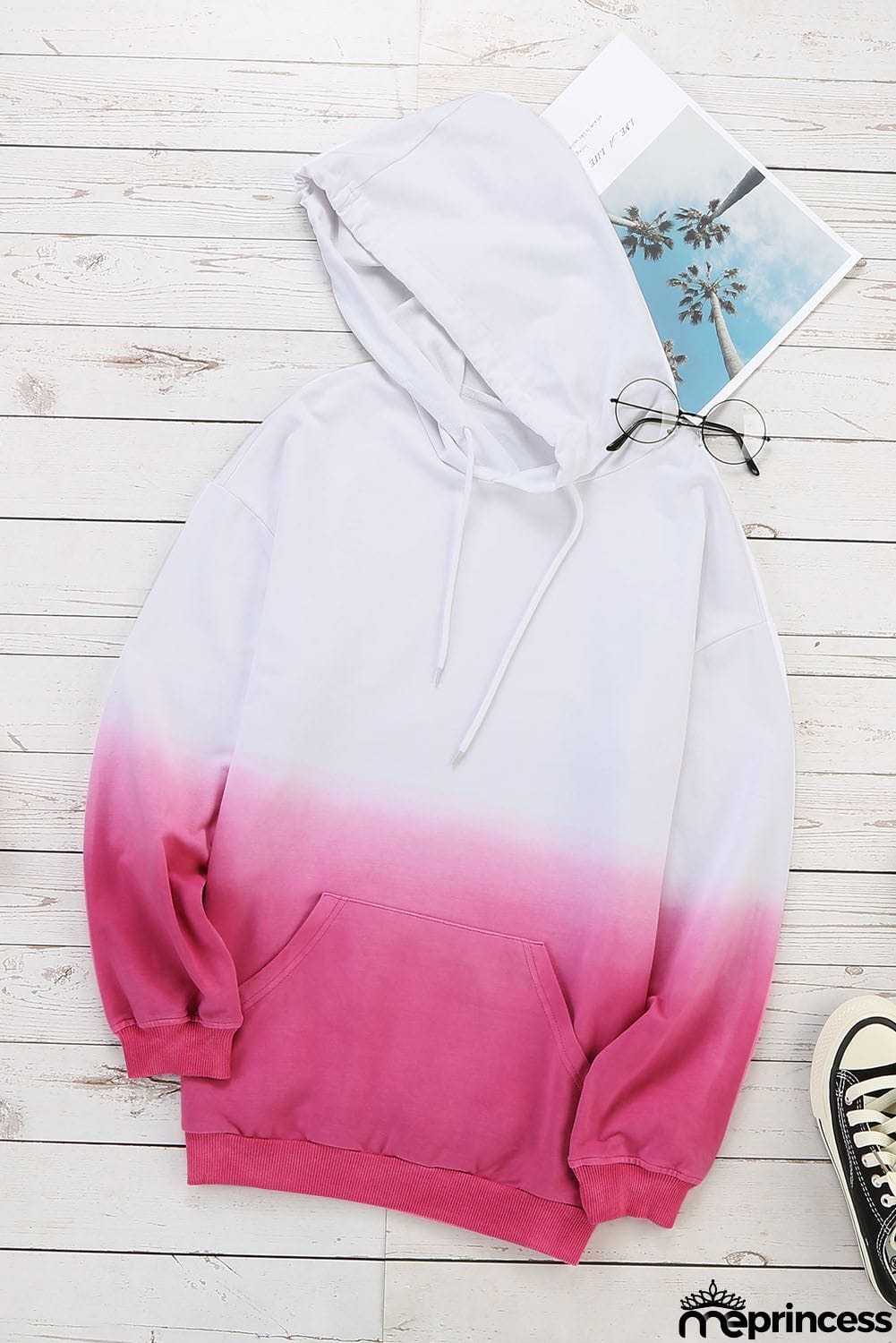Gradient Long Sleeve Hoodie