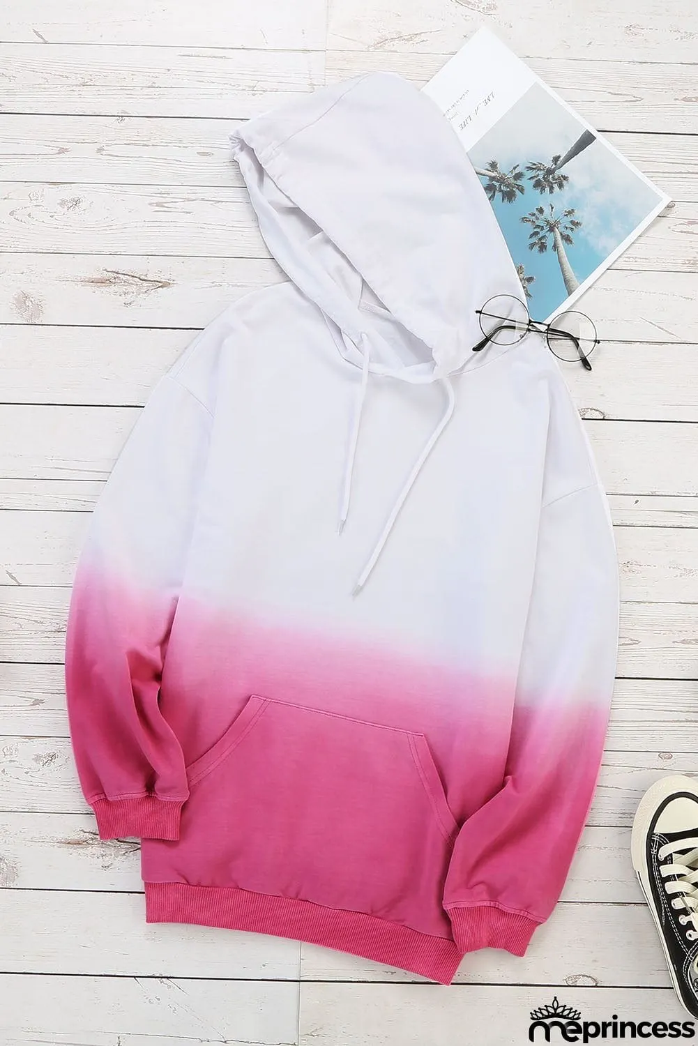 Gradient Long Sleeve Hoodie