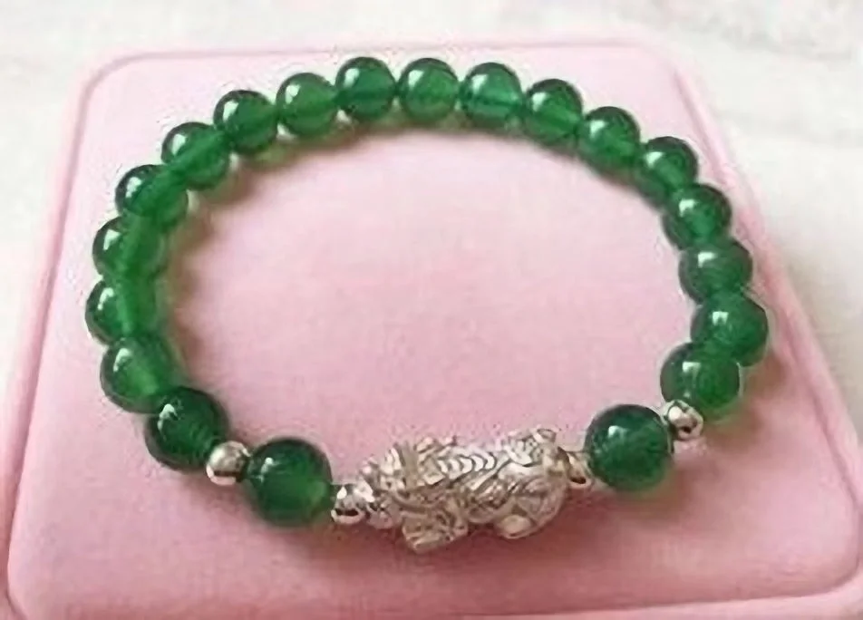 PiYao green crystal bracelet