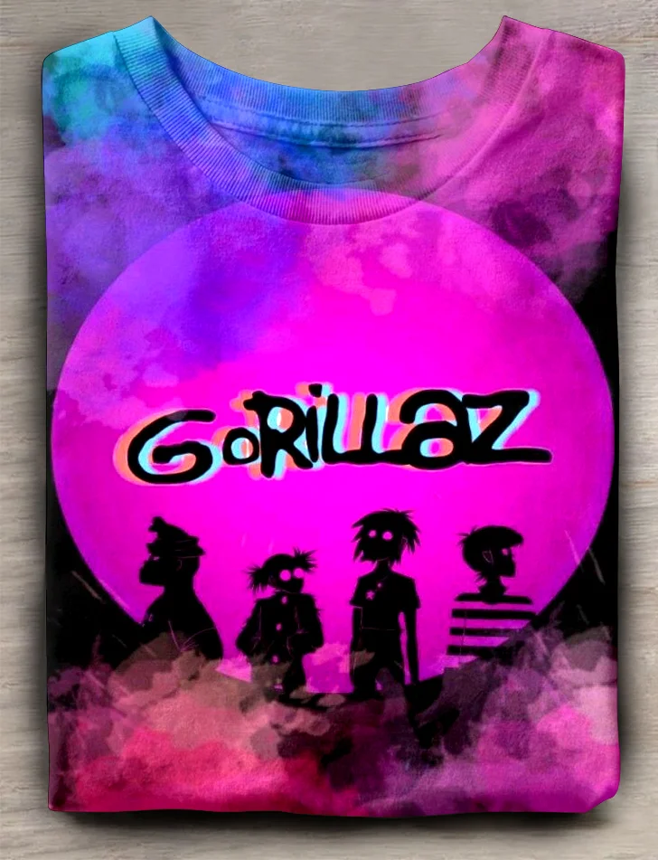 Eagerlys Gorillaz T-shirt Eagerlys
