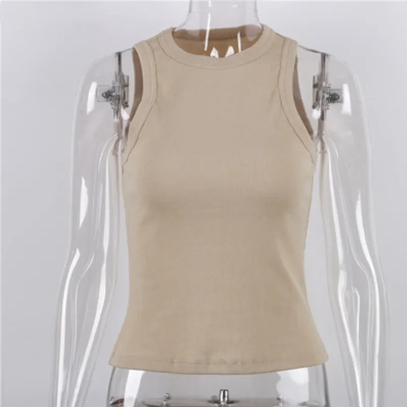 Churchf Churchf Summer New Slim Short Sexy Slim Vest