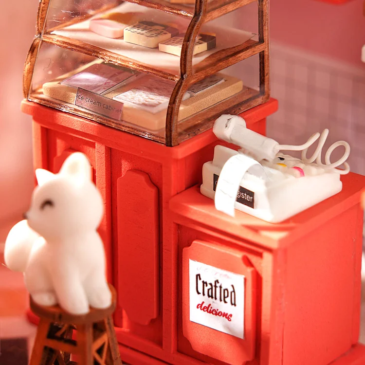 DIY Mini Roller Ice Cream Machine With Fire Extinguisher 