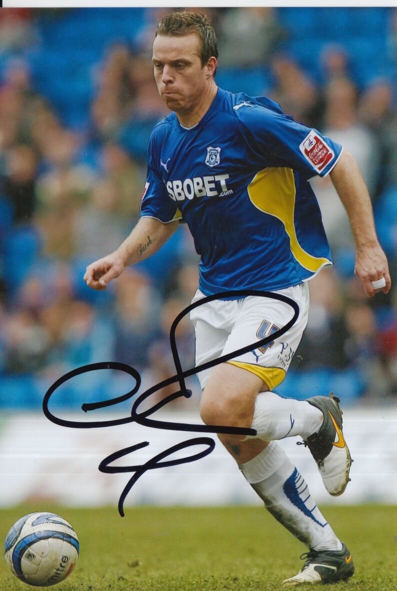 CARDIFF CITY HAND SIGNED GAVIN RAE 6X4 Photo Poster painting 1.