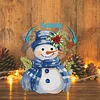 Snowman DIY Acrylic Shaking Head 5D DIY Diamond Art Tabletop Ornament Home Decor
