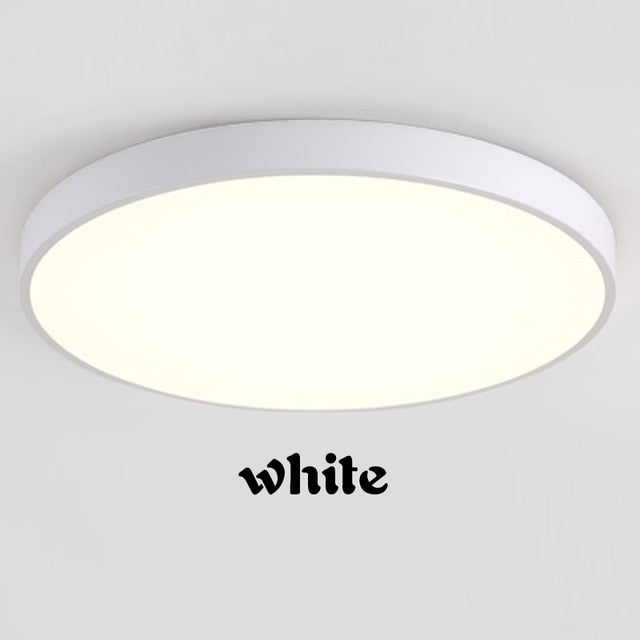 LED Ceiling Light Modern Lamp Living Room Lighting Fixture Bedroom Kitchen Surface Mount Flush Panel Remote Control