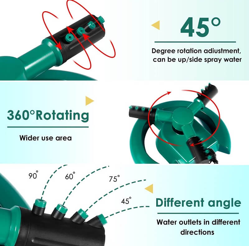 Enjoy low-maintenance gardening with the Mizuyari™ 360 Degree Lawn Garden Water Sprinkler Irrigation System. Mizuyari™ is cost-effective and energy-efficient because it can irrigate multiple plants at once.