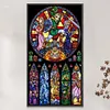 Zelda-Glass Painting-14CT Stamped Cross Stitch 40*70cm/15.75*27.56in(Big Size) tapestrymarket