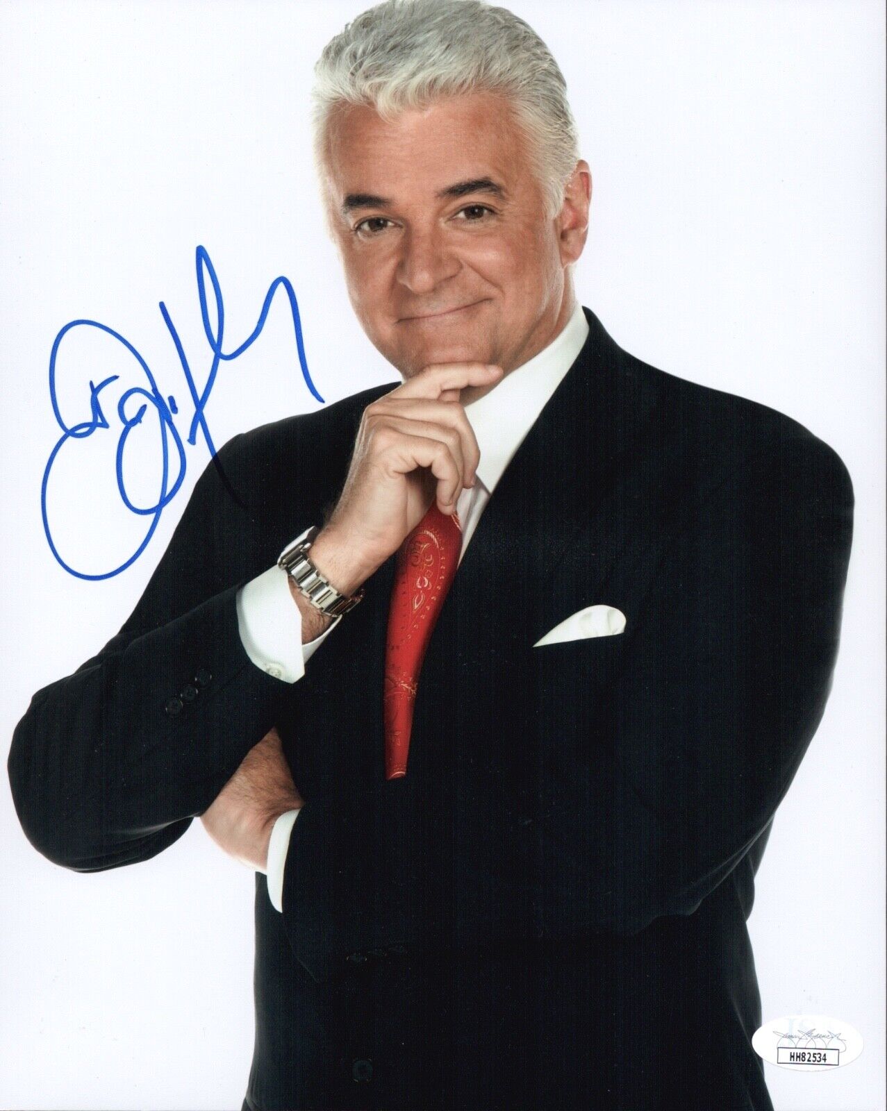 John O'Hurley Signed 8x10 Photo Poster painting SEINFELD J Peterman Autograph JSA COA Cert