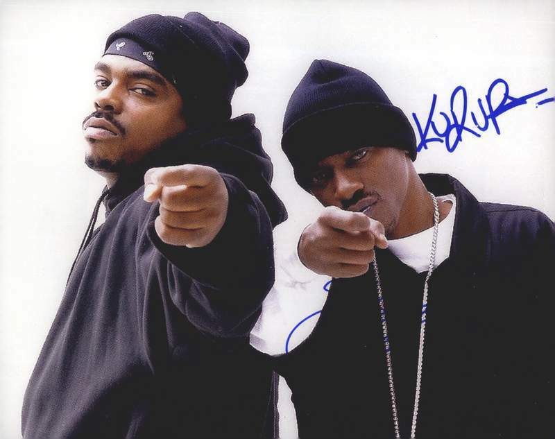 Death Row Daz Dillinger & Kurupt signed rap 8x10 Photo Poster painting W/Cert Autograph (A0207)