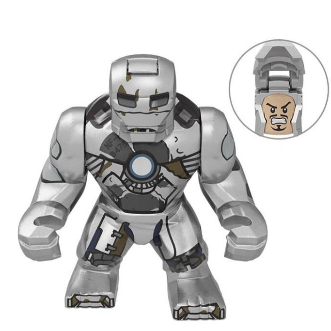 Iron Man Mk 1 Custom Marvel Superhero Large Minifigure Minifigure Bricks monstertoys