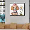 Diamond Painting-DIY Crystal Rhinestone Teddy Dog