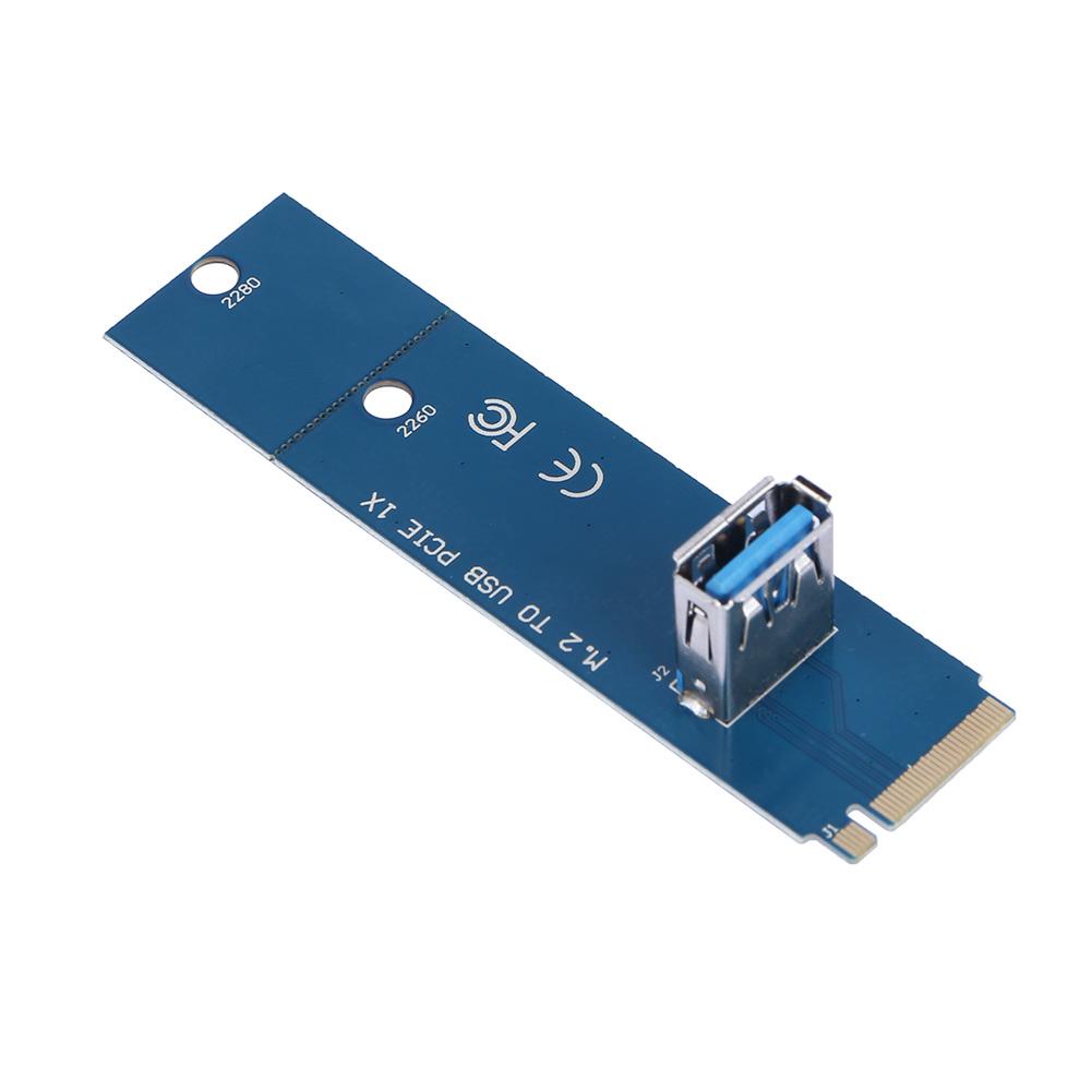 

M.2/NGFF to USB3.0 Port PCI-E Converter Adapter Miner Graphic Extender Card, 501 Original