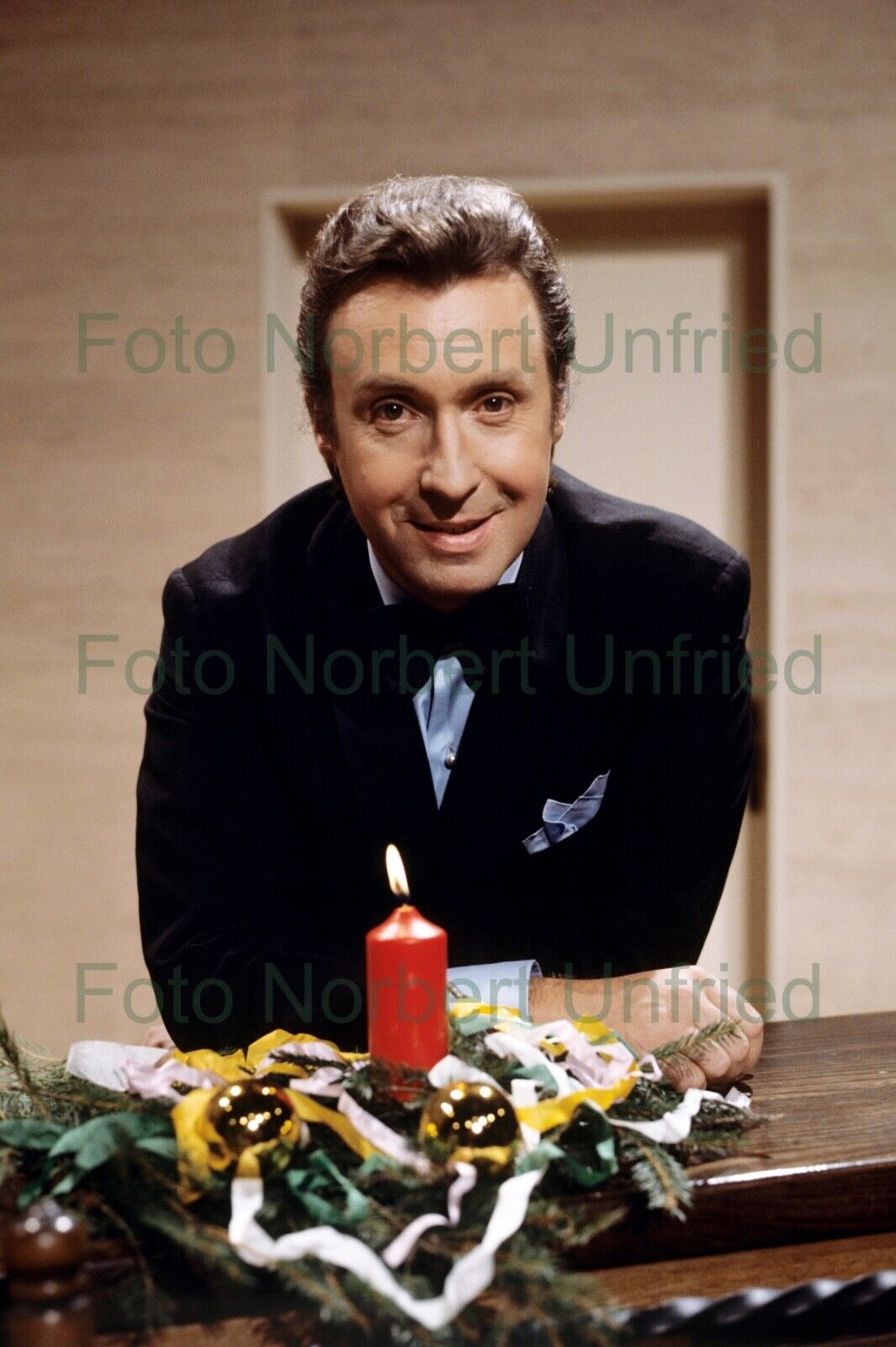 Peter Alexander Film TV Advent Foto 20 x 30 cm ohne Autogramm (Nr 2-296