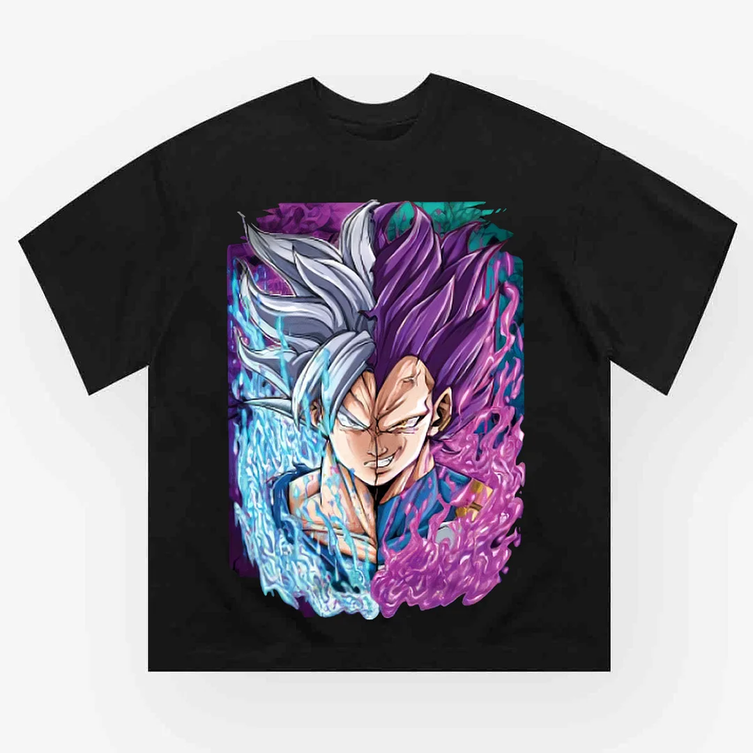 Unisex Goku Dragon Ball Printed Oversized T-shirts