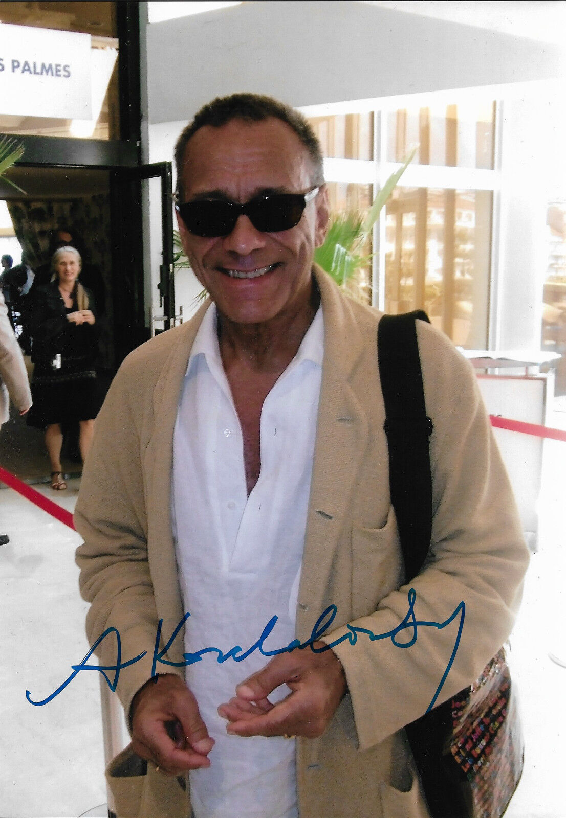 Andrei Konchalovsky Director signed 8x12 inch Photo Poster painting autograph