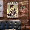(Multi Style)Cowgirl - Vintage Metal Signs - 20*30cm/30*40cm - Western