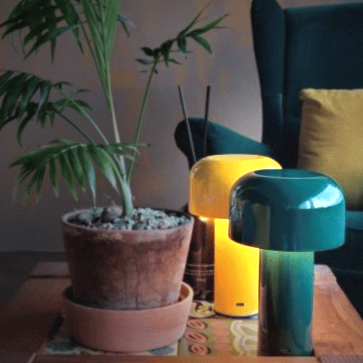 LED Creative Mushroom Rechargeable Table Lamp