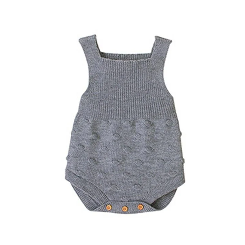 Autumn Winter Infant Baby Romper Newborn Baby Boy Girl Cute Lion Head Braces Clothes Rompers Baby Boys Girls Knitted Rompers