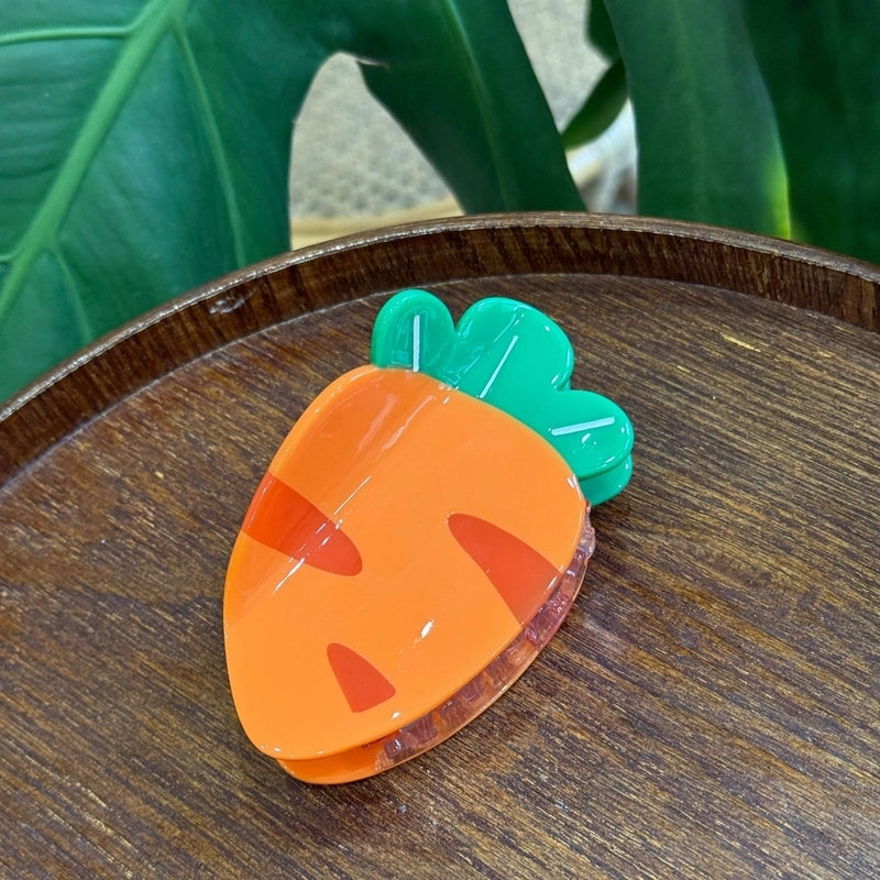 Cute Minimalist Women’s Fruit Acetic Acid Sheets Hair Claws