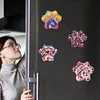 6pcs Puppy Footprint Special Shape Diamond Painting Fridge Magnet