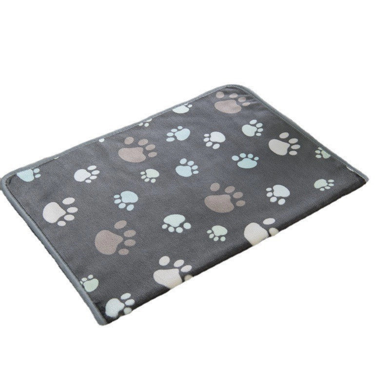 In Stock Pet Blanket Four Seasons Universal Cat And Dog Blanket Thickened Flannel Paw Printing Blanket Pet Supplies