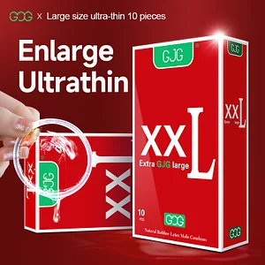 Xxl 55mm 10pcs Condoms