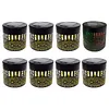 Solar Fence Lights Mandala Theme Waterproof Metal Solar Powered Deck Step Stair Lights for Garden Post Patio Decor Gifts for Women Mom