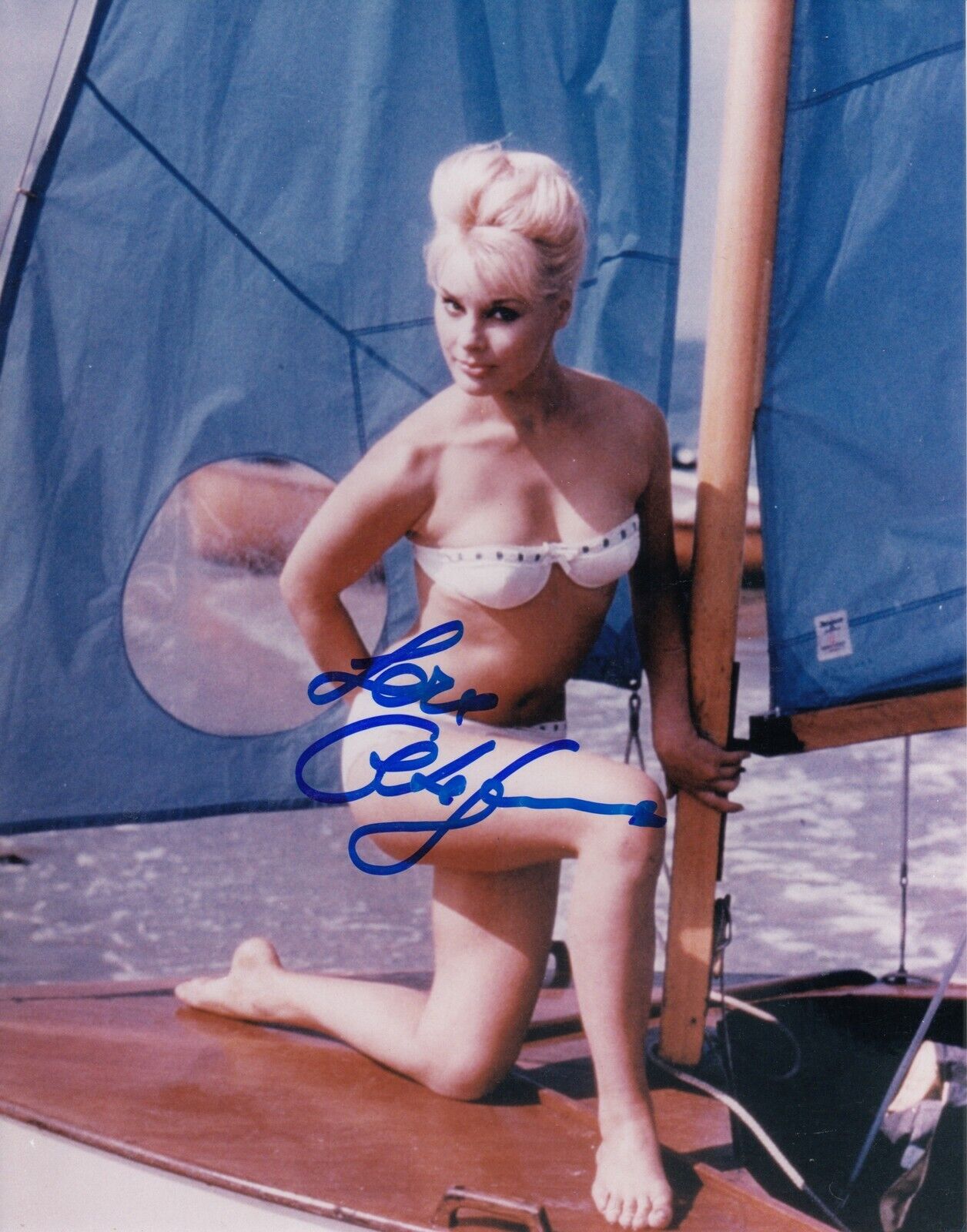 Elke Sommer #1 8x10 Signed Photo Poster painting w/ COA