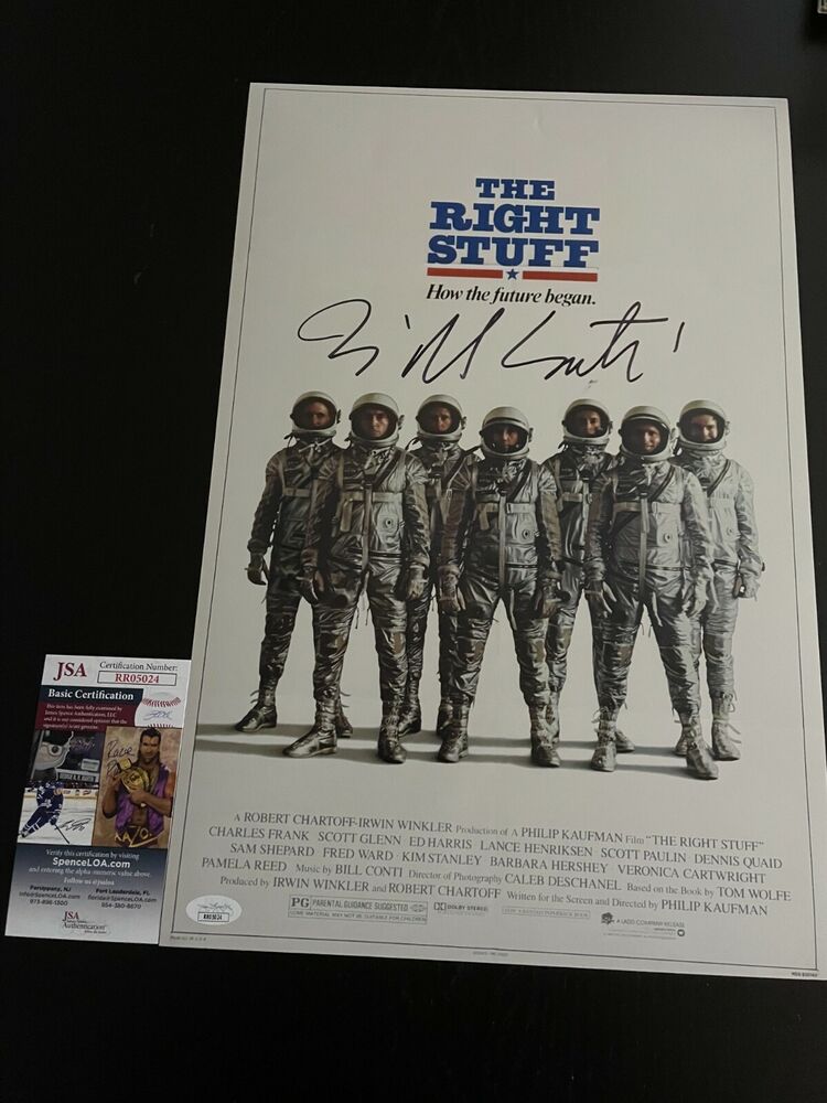 BILL CONTI SIGNED 12X18 Photo Poster painting  AUTOGRAPHED THE RIGHT STUFF